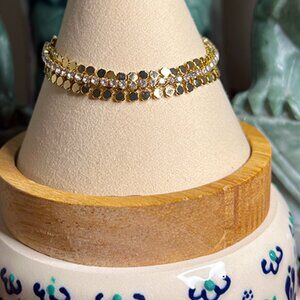 Macrae 14K GP Glam Slip-On Bracelet